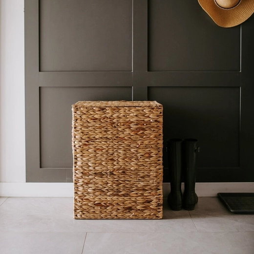 Koszoplotka hyacintový koš na prádlo, přírodní 46x32x60h
