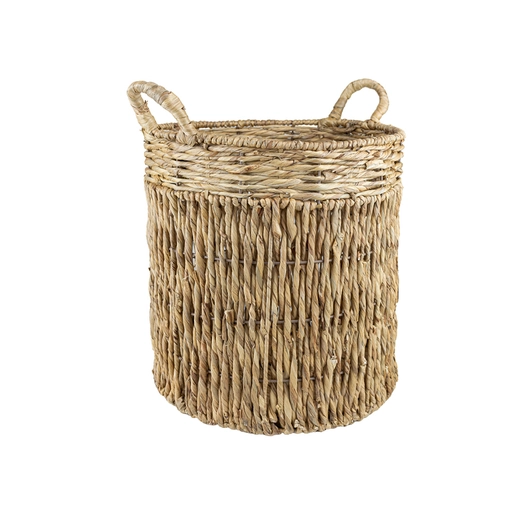 ARINA 419C water hyacinth basket 39x40cm Basket weaver