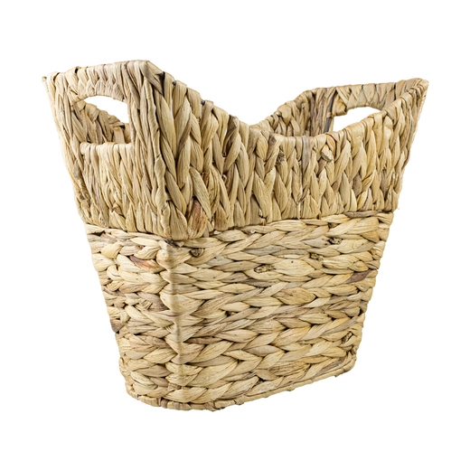 Open basket made of water hyacinth NESTOR 413M 38x20x25 cm Basket weaver