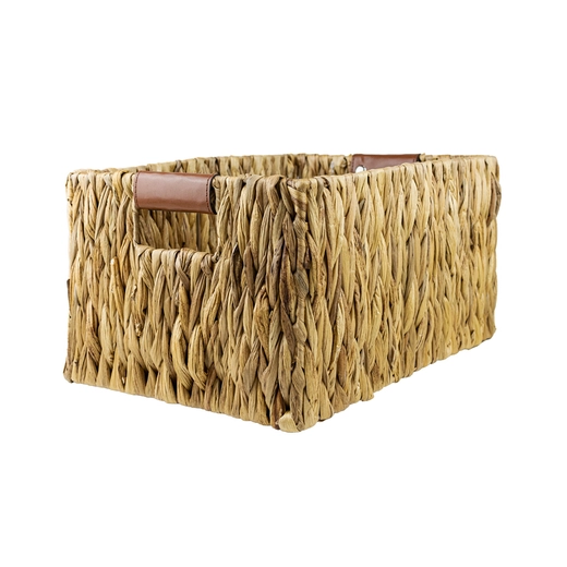 Kosz otwarty z hiacyntu wodnego RAVENA 410M 35x25x18cm Koszoplotka