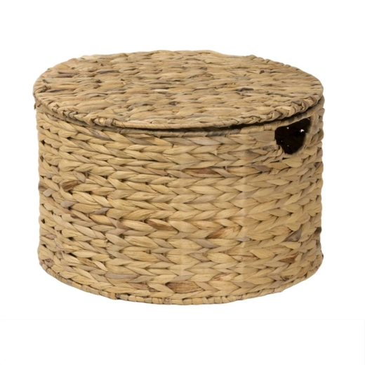 Koszoplotka hyacinth laundry basket, natural 40x25h