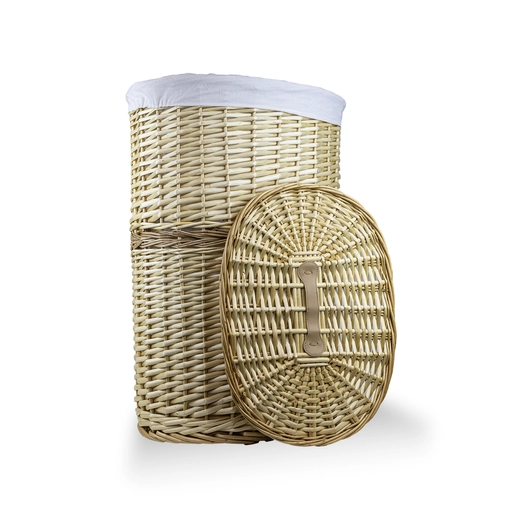 Wicker basket NATURA 730XL oval 46x33x66